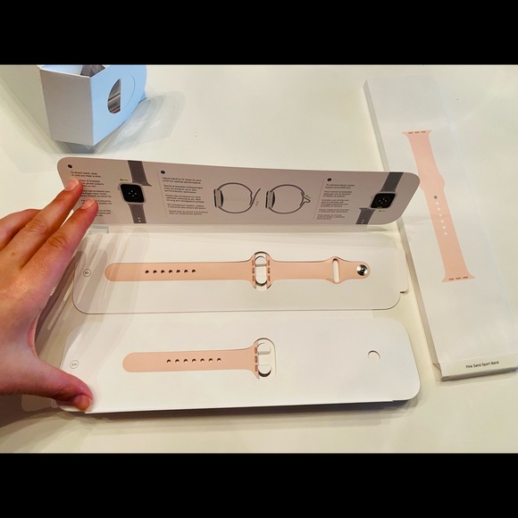 COPY - BRAND NEW Authentic Apple Watch Pink Sand Sport Band (40mm) S/M and M/L … - Picture 2 of 4